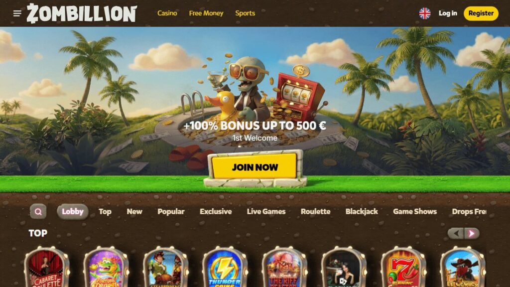 zombillion homepage voor wk wedden